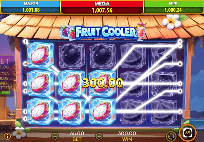 Ushindi wa mchezo wa kawaida wa Fruit Cooler